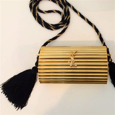 ysl clutch bag with tassel price|ysl evening bag with tassel.